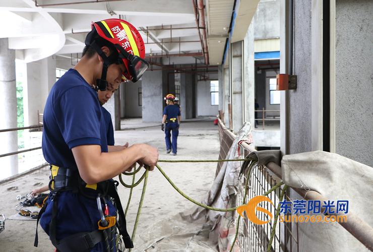 只為更好地守護生命東莞蜘蛛俠淬火歷練
